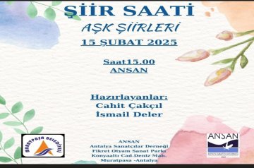 ŞİİR SAATİ-AŞK ŞİİRLERİ